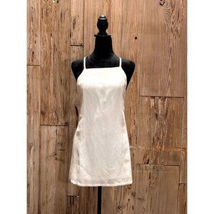 Stone Cold Fox Womens White Mini Dress Cross Back Straps NWT Size 1 Summer Style